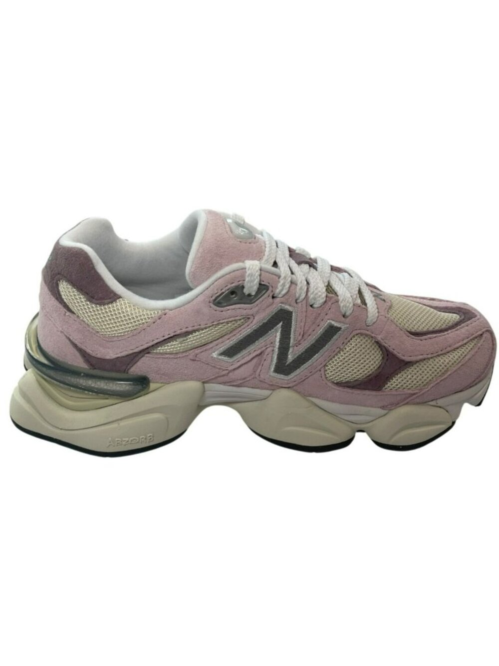 New Balance 9060 Pink Beige Lifestyle Sneakers Suede Women's Size 8.5 M $160 NWT - Picture 2 of 10